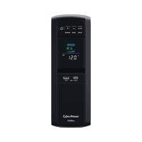 UPS de 1500 VA/900 W, Topología Línea Interactiva, Entrada 120 Vca NEMA 5-15P, Onda Senoidal Pura, Tipo Torre, Con 10 Tomas NEMA 5-15R