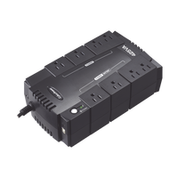 UPS de 425 VA/255 W, Topología Standby, Entrada 120 Vca NEMA 5-15P, Tipo Gabinete Compacto, Con 8 Tomas NEMA 5-15R