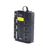 UPS de 425 VA/255 W, Topología Standby, Entrada 120 Vca NEMA 5-15P, Tipo Gabinete Compacto, Con 8 Tomas NEMA 5-15R