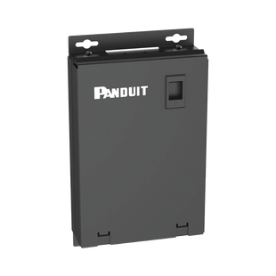 Punto de Consolidación de 12 Puertos Mini-Com, Instalación en Piso, Pared o Techo, Fabricado en Acero, Color Negro