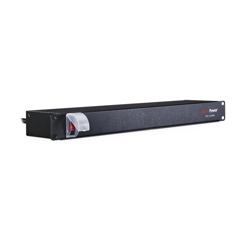 PDU Básico Para Distribución de Energía, Con 10 Tomas NEMA 5-15R Traseras, 1UR, 15 Amp, 120 Vca
