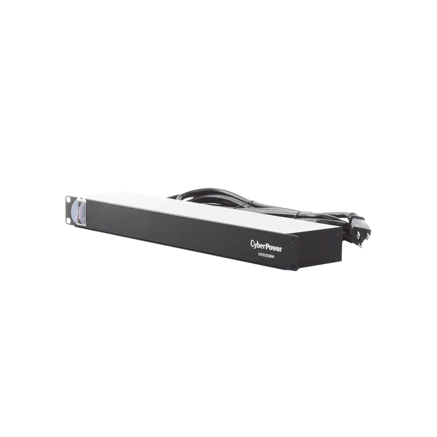 PDU Básico Para Distribución de Energía, Con 10 Tomas NEMA 5-15R Traseras, 1UR, 15 Amp, 120 Vca