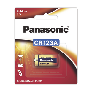Batería de litio PANASONIC / 3 Vcc /1,550 mAh / Aplicación en transmisores de alarma inalámbricos/ Con empaque