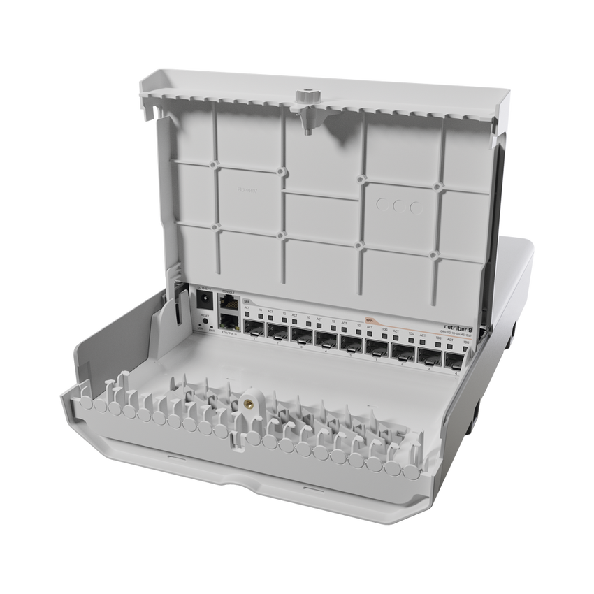 (netFiber 9) Switch 5 puertos SFP 1Gbps, 4 puertos SFP+ 10Gbps