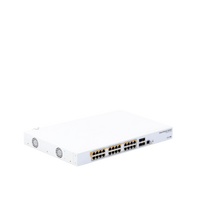 CRS328-24P-4S+RM - 24 port Gigabit Ethernet router/switch with four 10Gbps SFP+