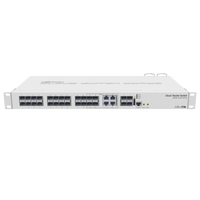 (CRS328-4C-20S-4S+RM) Cloud Router Switch Administrable L3, 4 puertos combo TP/SFP, 20 Puertos SFP, 4 Puertos SFP+