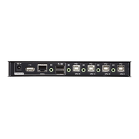 Switch KM USB| 4 Puertos | Boundless Switching | RS232 | Controla 4 Computadoras con 1 Teclado/Mouse