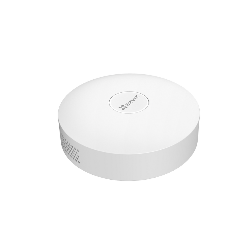 Hub Wi-Fi Para Sensores de Alarma / Soporta Hasta 32 Dispositivos / Configuración Mediante App EZVIZ / Protocolo Zigbee Para Vincular Accesorios / Alertas de Eventos Al  Instante