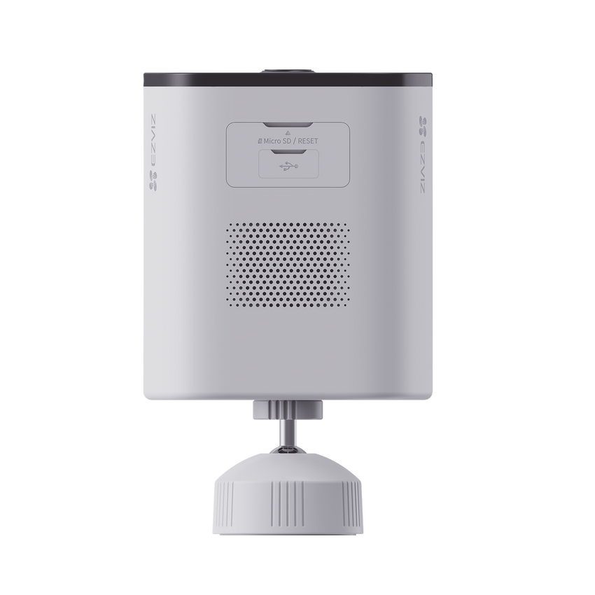 Camara de Bateria con Panel Solar Integrado / 4K Resolucion / WI-FI 6 / Vision Nocturna / Detección Humana y de Vehiculos / Batería de 10400 MAH / IP65