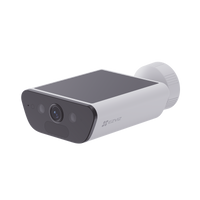 Camara de Bateria con Panel Solar Integrado / 4K Resolucion / WI-FI 6 / Vision Nocturna / Detección Humana y de Vehiculos / Batería de 10400 MAH / IP65