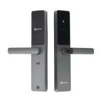 Cerradura Inteligente / Cerrojo Tipo Americano / Wi-Fi / Bluetooth  /  Códigos Temporales Para Visitantes / Lectura de Huella / Lectura de Tag / Contraseña /  Botón para Timbrar / Apertura remota /  No Requiere Hub