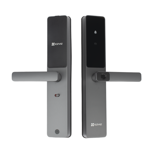 Cerradura Inteligente / Cerrojo Tipo Americano / Wi-Fi / Bluetooth  /  Códigos Temporales Para Visitantes / Lectura de Huella / Lectura de Tag / Contraseña /  Botón para Timbrar / Apertura remota /  No Requiere Hub