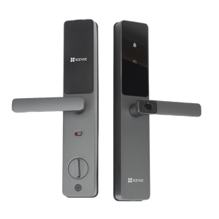 Cerradura Inteligente / Wi-Fi / Bluetooth  / Códigos Temporales Para Visitantes / Lectura de Huella / Lectura de Tag / Contraseña /  Botón para Timbrar / Apertura Remota /  Alarma Anti-intrusión /  No Requiere HUB