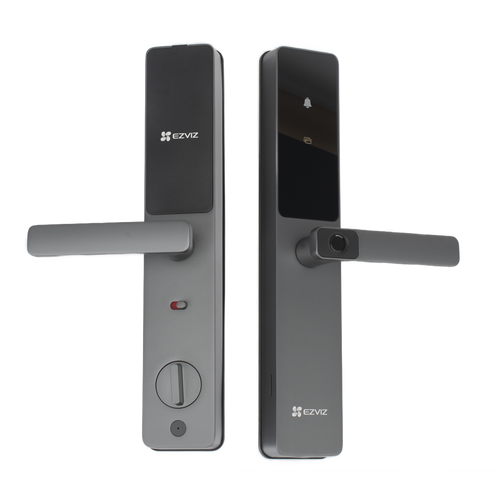 Cerradura Inteligente / Wi-Fi / Bluetooth  / Códigos Temporales Para Visitantes / Lectura de Huella / Lectura de Tag / Contraseña /  Botón para Timbrar / Apertura Remota /  Alarma Anti-intrusión /  No Requiere HUB