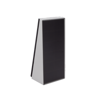 Doorbell de Batería Recargable con Transformador de 5Vcc o Panel Solar (Incluye Panel) / 3 megapíxel / Doble Lente / Protección IP65 / Audio de Dos Vías