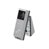 Doorbell de Batería Recargable con Transformador de 5Vcc o Panel Solar (Incluye Panel) / 3 megapíxel / Doble Lente / Protección IP65 / Audio de Dos Vías