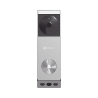 Doorbell de Batería Recargable con Transformador de 5Vcc o Panel Solar (Incluye Panel) / 3 megapíxel / Doble Lente / Protección IP65 / Audio de Dos Vías