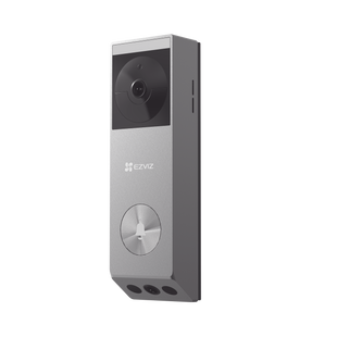 Doorbell de Batería Recargable con Transformador de 5Vcc o Panel Solar (Incluye Panel) / 3 megapíxel / Doble Lente / Protección IP65 / Audio de Dos Vías