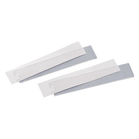 Kit de 50 Etiquetas y 50 Cubiertas, para Uso con Placas de Pared Mini-Com® Ejecutivas o Clásicas con Espacio para Etiqueta