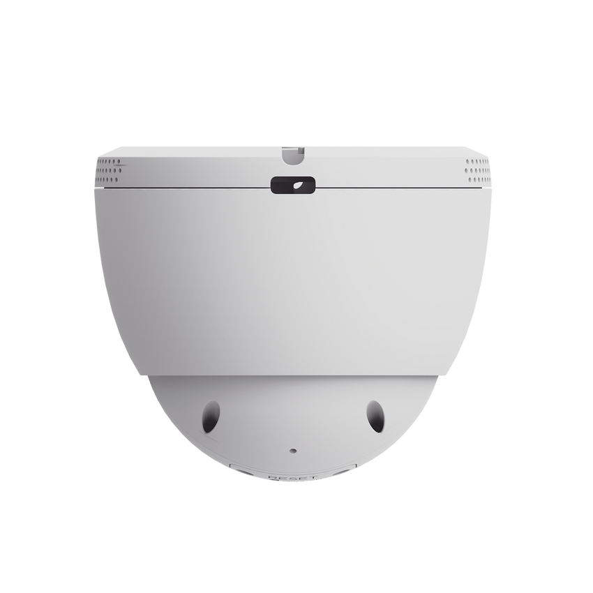 Domo IP 3 Megapíxel (2K) / Wi-Fi / Sirena y Estrobo /Audio de Dos Vías / Detección Humana y Vehiculo / Notificación Push / Audios Personalizables / Ranura Para Memoria hasta 512GB / Uso en Exterior IP67