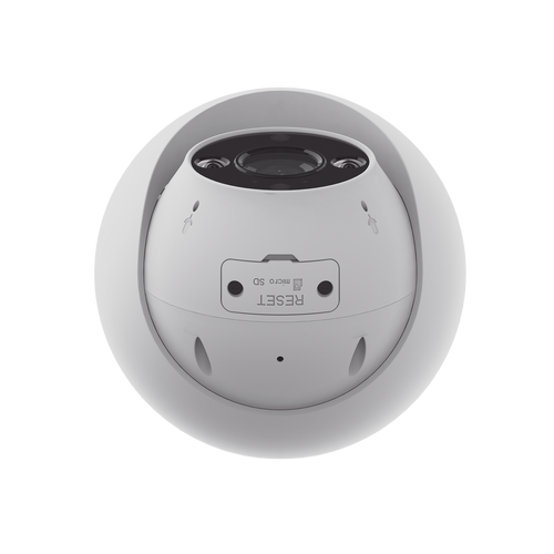 Domo IP 3 Megapíxel (2K) / Wi-Fi / Sirena y Estrobo /Audio de Dos Vías / Detección Humana y Vehiculo / Notificación Push / Audios Personalizables / Ranura Para Memoria hasta 512GB / Uso en Exterior IP67