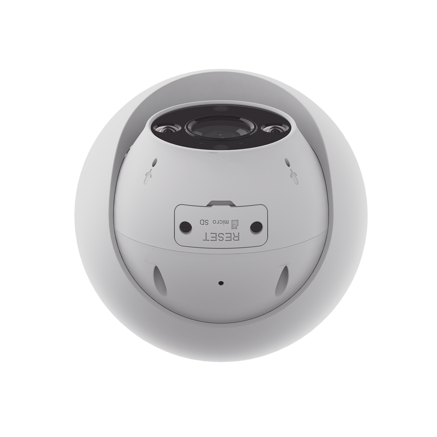 Domo IP 3 Megapíxel (2K) / Wi-Fi / Sirena y Estrobo /Audio de Dos Vías / Detección Humana y Vehiculo / Notificación Push / Audios Personalizables / Ranura Para Memoria hasta 512GB / Uso en Exterior IP67