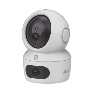 Cámara PT / Doble Lente (4 MP + 4MP) / 4 Megapíxel / Wi-Fi / IA Detección Humana / Visión Nocturna a Color / Audio Bidireccional / Doble Banda 2.4 / 5GHz / WiFi 6 / Uso en Interior / Vision Nocturna Inteligente (Color 27/4)