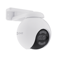 Cámara PT / Wi-Fi / Lente Dual / Panorámica 360° / Resolución 4K / Visión Nocturna ColorFULL  / IA Detección de Humanos y Vehiculos / Alarma con Sirena y Luz / IP65