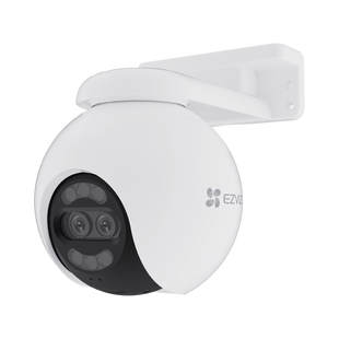 Cámara PT / Wi-Fi / Lente Dual / Panorámica 360° / Resolución 4K / Visión Nocturna ColorFULL  / IA Detección de Humanos y Vehiculos / Alarma con Sirena y Luz / IP65