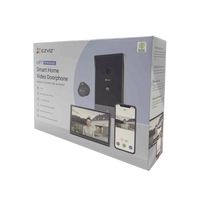Videoportero IP Conexión a 2 Hilos / Con Monitor Wi-Fi para Interior / Frente de Calle  IP65 Uso En Exterior Debe Tener Protección / Cámara 3 Megapíxel / Llamada a la App / Apertura remota  / Apertura de 1 Puerta y un 1 Porton