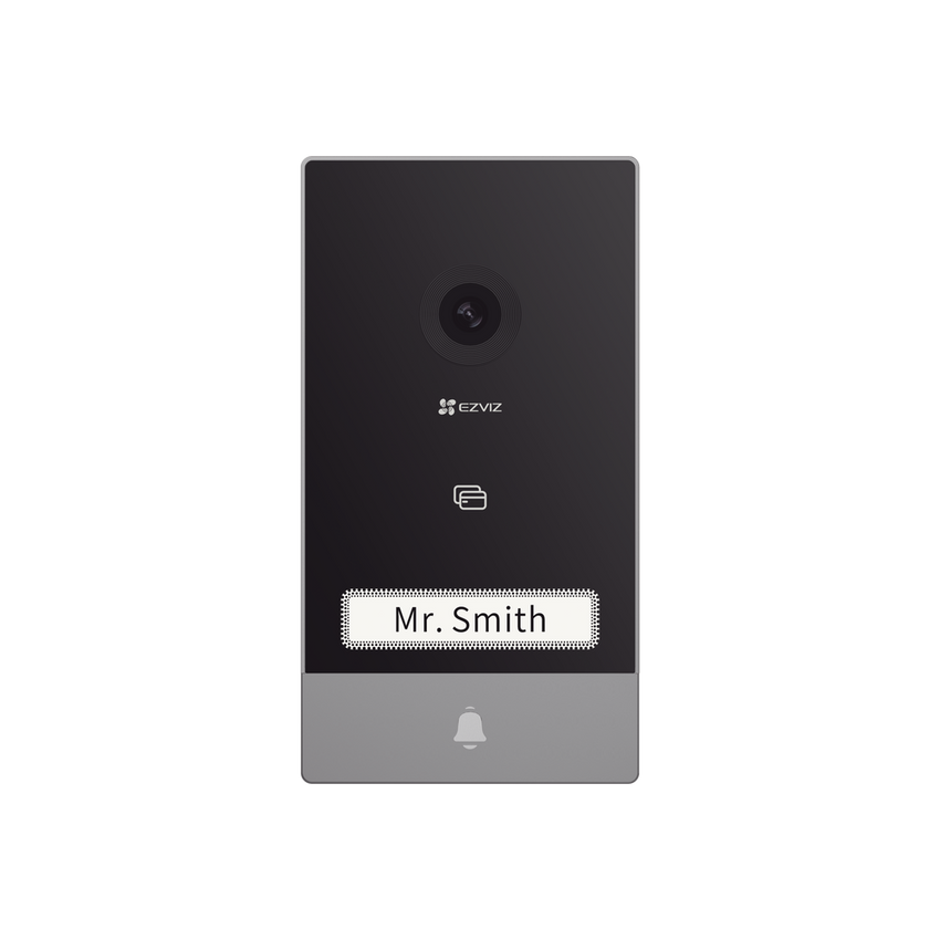 Videoportero IP Conexión a 2 Hilos / Con Monitor Wi-Fi para Interior / Frente de Calle  IP65 Uso En Exterior Debe Tener Protección / Cámara 3 Megapíxel / Llamada a la App / Apertura remota  / Apertura de 1 Puerta y un 1 Porton