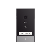 Videoportero IP Conexión a 2 Hilos / Con Monitor Wi-Fi para Interior / Frente de Calle  IP65 Uso En Exterior Debe Tener Protección / Cámara 3 Megapíxel / Llamada a la App / Apertura remota  / Apertura de 1 Puerta y un 1 Porton