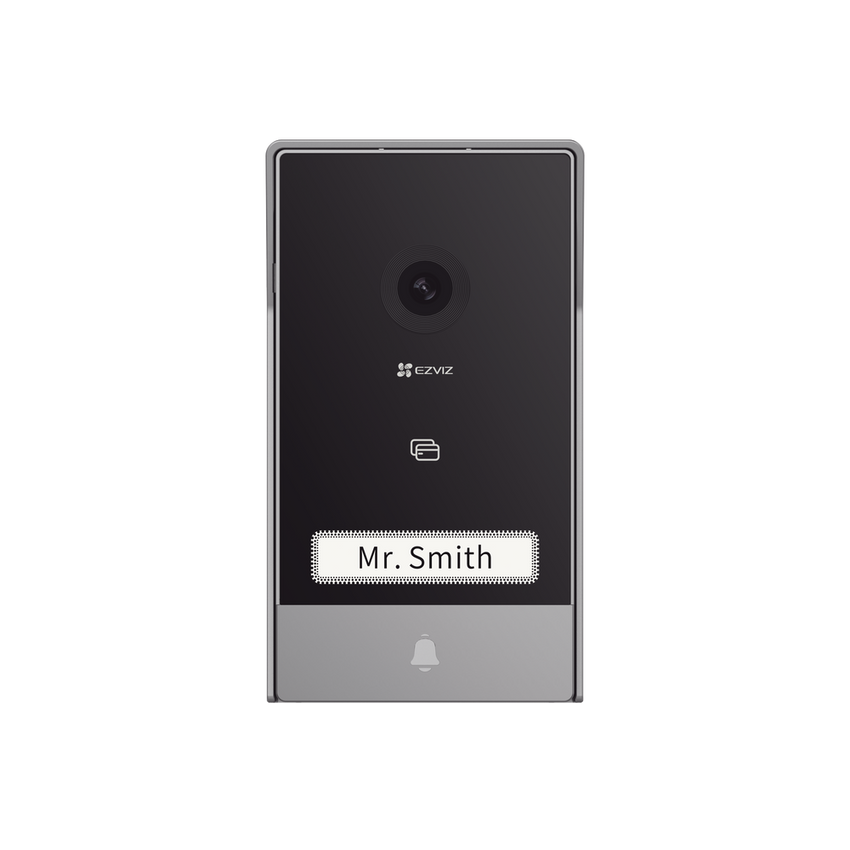 Videoportero IP Conexión a 2 Hilos / Con Monitor Wi-Fi para Interior / Frente de Calle  IP65 Uso En Exterior Debe Tener Protección / Cámara 3 Megapíxel / Llamada a la App / Apertura remota  / Apertura de 1 Puerta y un 1 Porton