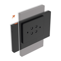 Pantalla Inalámbrica / Con Batería Recargable 4600mAh / Wi-Fi / Ideal Para Escritorio o Pared  / Vista en Vivo de Cámaras EZVIZ / Compatible con Videoportero CS-HP7  para ver Cámara y Apertura Remota  / Audio de Dos Vías