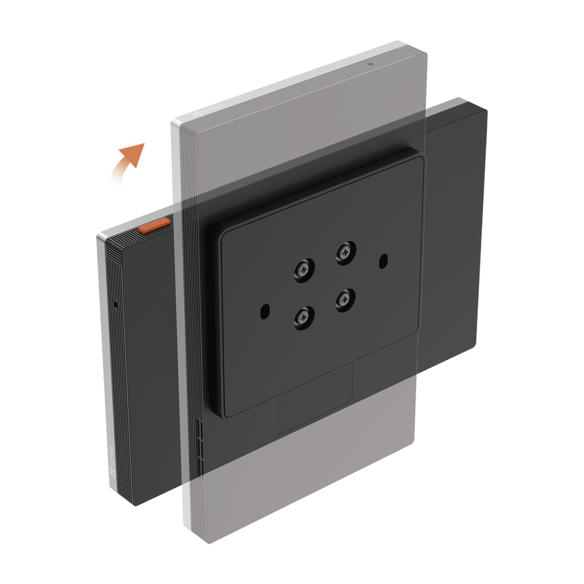 Pantalla Inalámbrica / Con Batería Recargable 4600mAh / Wi-Fi / Ideal Para Escritorio o Pared  / Vista en Vivo de Cámaras EZVIZ / Compatible con Videoportero CS-HP7  para ver Cámara y Apertura Remota  / Audio de Dos Vías