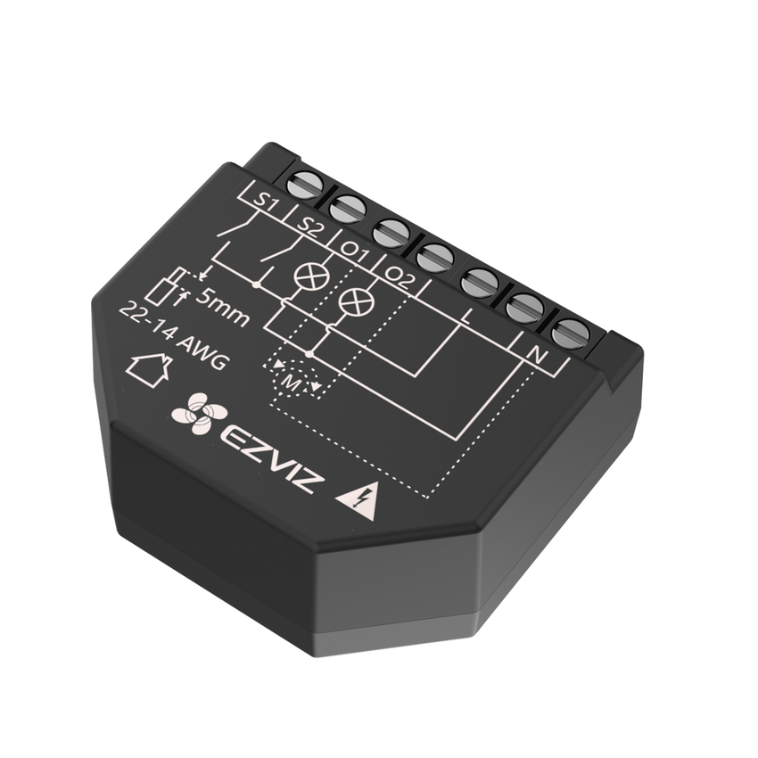 Relevador Wi-Fi  Inteligente / 2 Salidas Para 2 Apagadores / Ideal Para Control de Iluminación / Control Remoto / Horarios Personalizados / Registro de Consumo / 110-240VCA
