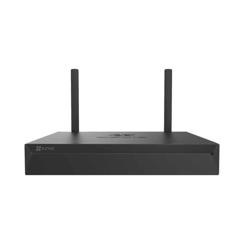 NVR Inalámbrico (WiFi) de 8 Canales IP / Admite Cámaras hasta 5 Megapixel (3K) / Salidas HDMI y VGA  / H.265 / Almacenamiento Expandible hasta 8 TB