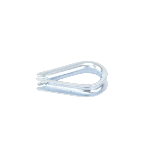 Cuello/ Guardacabo/ Rozadera para Cable de 1/4" de Acero Galv. por Inmersión.
