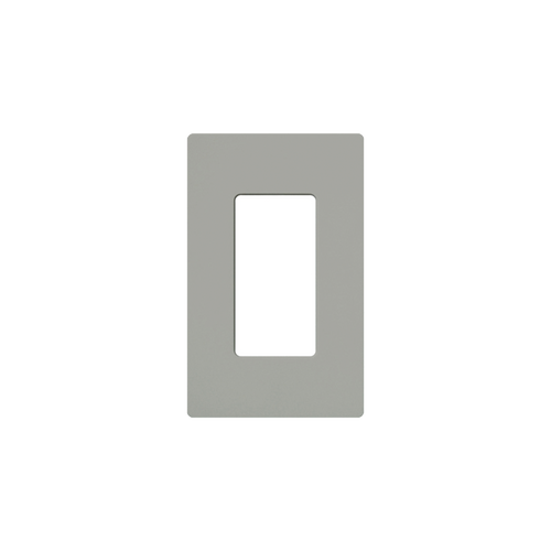 Placa de pared 1 espacio, para atenuador (dimmer), switch ó control remoto PICO inalámbrico.