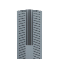 Canaleta para Cable en Esquina, 5.33" x 4.58", 6 Pies, Color Gris