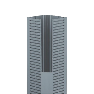 Canaleta para Cable en Esquina, 5.33" x 4.58", 6 Pies, Color Gris