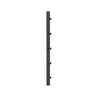 Organizador Vertical IN-Cabinet, Sencillo (Solo Frontal), Para Uso Con Gabinetes Panduit, 40 UR, 4.2 in de Ancho, Color Negro
