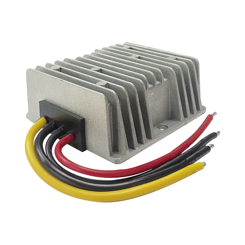 Convertidor DC-DC / 12V a 24V / 240W / 10A / Eficiencia 93% / IPX7 / Protecciones Múltiples / Industrial