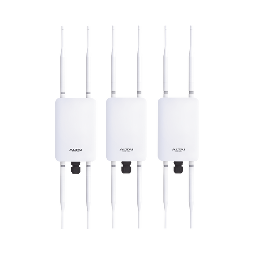 Kit 3 Puntos de Acceso CX-200, Wave2, Dual Band, Antenas Omnidireccionales 5 dBi
