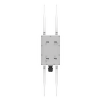 Punto de Acceso Súper WiFi 6 y PTMP para Exterior, Hasta 250 m de Cobertura, Doble Banda Simultanea, 574 Mbps en 2.4 GHz y 1.2 Gbps en 5GHz, 256 Usuarios Concurrentes  por Banda,  Administración en Nube Gratis con INSIGHTS