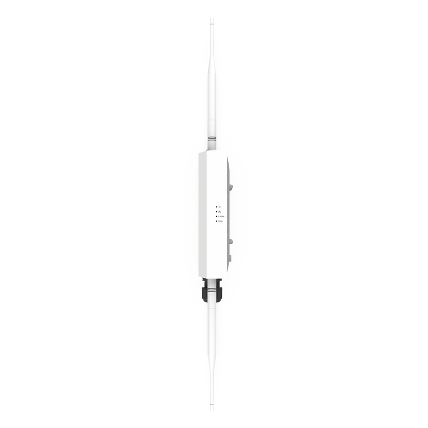 Punto de Acceso Súper WiFi 6 y PTMP para Exterior, Hasta 250 m de Cobertura, Doble Banda Simultanea, 574 Mbps en 2.4 GHz y 1.2 Gbps en 5GHz, 256 Usuarios Concurrentes  por Banda,  Administración en Nube Gratis con INSIGHTS