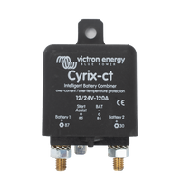 Cyrix-CT 12/24 V 120 A / Combinador Inteligente de Baterías en Vehículos y Embarcaciones