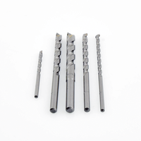 Juego de 5 Pzas. de Broca para Concreto, Zanco Recto (3/16", 1/4", 5/16", 3/8" y 1/2").