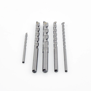 Juego de 5 Pzas. de Broca para Concreto, Zanco Recto (3/16", 1/4", 5/16", 3/8" y 1/2").