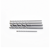 Juego de 5 Pzas. de Broca para Concreto, Zanco Recto (3/16", 1/4", 5/16", 3/8" y 1/2").